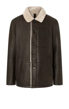 Levin, Lammfelljacke, chocolate